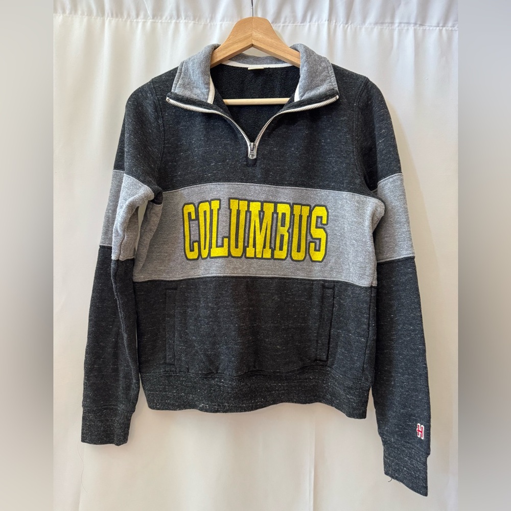 HOMAGE “Columbus” Quarter-zip sweatshirts Medium